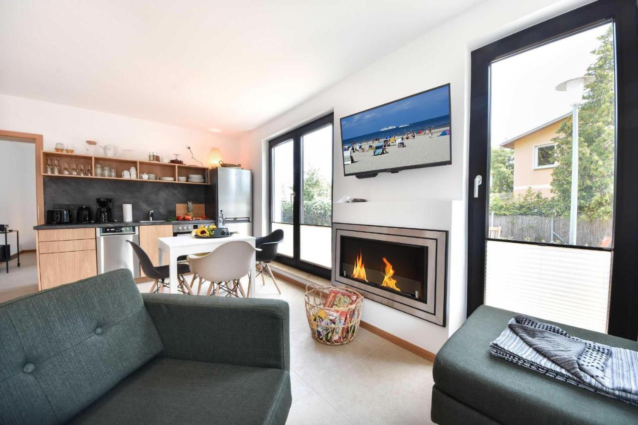 Sonnenlauf Wohnung Süd Ostseebad Heringsdorf Exterior foto